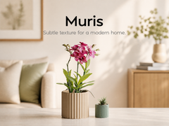 Muris Ribbed Indoor Planters