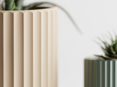 Muris Ribbed Indoor Planters