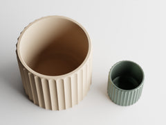 Muris Ribbed Indoor Planters