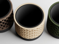 Synora Collection – Set of 3 Geometric Planters