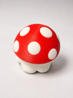 Baby Mushroom Clicker Keychain