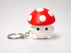 Baby Mushroom Clicker Keychain
