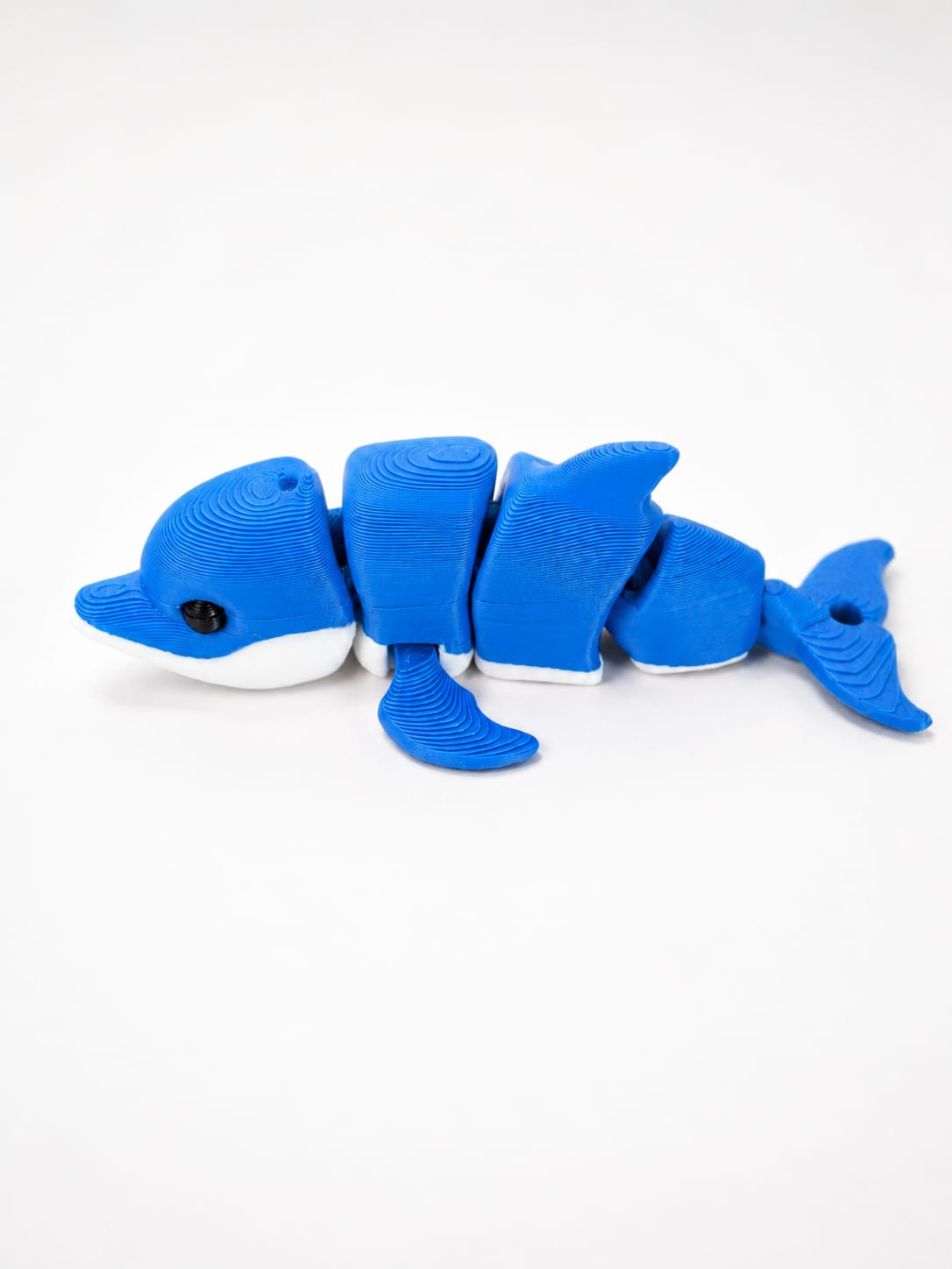 Flexi Dolphin Keychain