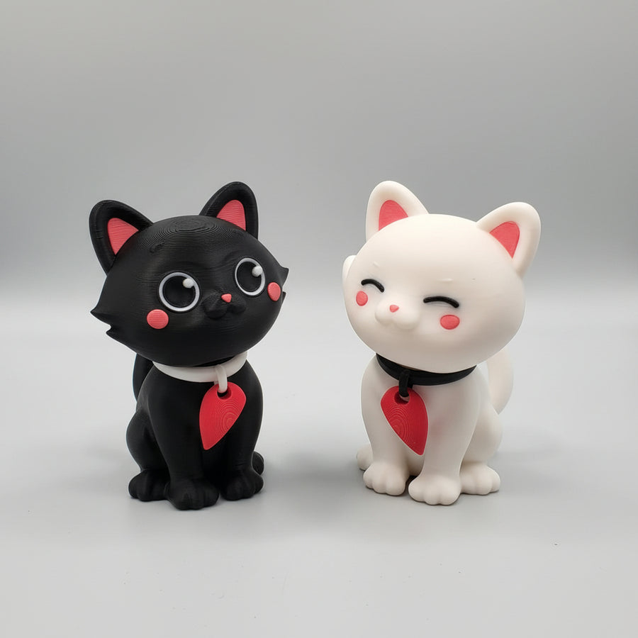 Magnetic Kitty Couple