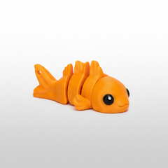 Flexi Koi Fish Keychain